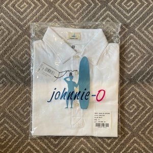 Johnnie-O Men's Hangin Out Game Day Original Polo - White